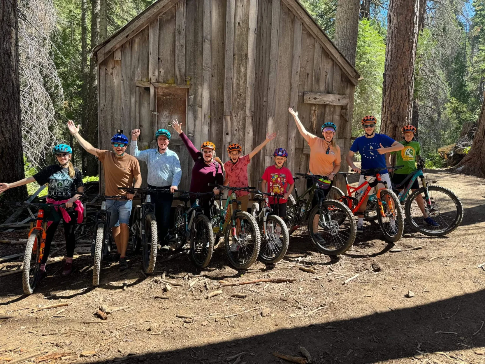 Guided Bike Ride Yosemite National Park Family Friendly